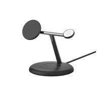 Station de Charge 3-en-1 MagSafe Qi2 15W pour iPhone / AirPods / Apple Watch Noir / Argent