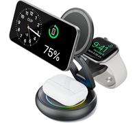 Station De Charge 3 En 1 Pour Appareils Apple - Station De Charge Inductive Pour Iphone 16, 15, 14, 13, 12, 11 Pro Max, Apple Watch 10/9/Ultra/8/7/6/Se/5/4/3, Pour Airpods Pro 4 3 [Gyc963519]