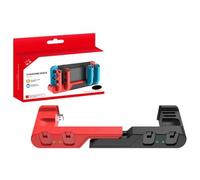 Station De Charge 4 En 1 Avec Indicateur Led, Station De Charge 4 En 1 Avec Indicateur Led Pour N-Switch Joy-Con Con