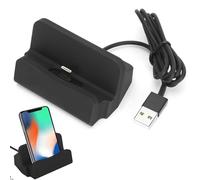 Station de charge avec câble de 1 m, support de téléphone portable, base de recharge Samsung, chargeur de table, compatible avec Huawei P20 Pro et autres appareils USB.