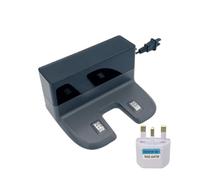 Station De Charge CH1833, Compatible For ECOVACS, Compatible For Deebot, OZMO T8 AIVI T8 + T9 + N8 + N8 Pro Pièces De Rechange For Aspirateur Robot(Dock And UK Adapter)