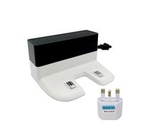 Station De Charge CH1833, Pièces De Rechange For Aspirateur Robot Blanc, Compatible Avec Les Modèles ECOVACS T8, T9, N8 Pro, N8+ Et T9+(Dock add UK adapter)