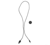 Station de charge compatible avec Amazfit Active 2 Smartwatch Compact Construction en ABS avec câble USB de 100 cm pour le chargement quotidien (base + câblage)