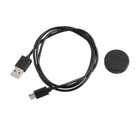 Station de charge compatible avec Amazfit Active 2, support de charge ABS avec câble USB de 100 cm, chargeur de voyage portable de rechange pour montre intelligente (base + câblage)