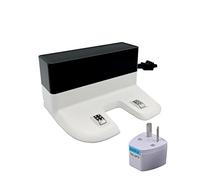 Station De Charge Compatible Avec Les Aspirateurs Robots Ecovacs Deebot T8, T9, N8 Pro Et T9. Pièces Détachées Incluses.(Dock add AU adapter)