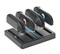 Station de charge compatible avec manette Joycons Switch2, station d'accueil pour chargeur Controller Switch2 pour Joy Charger avec 4 pièces
