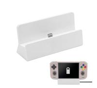 Station de charge, compatible avec Retroid Pocket Nova, support de charge de type C, station de charge portable pour configuration de jeu de bureau (blanc)