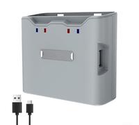 Station de charge de batterie pour drones - 3 en 1 - 2 voies - Pour DJI Mini 2/4K - Compatibilité multi-appareils - Matériau PC : 8,2 x 3,4 x 7,3 cm