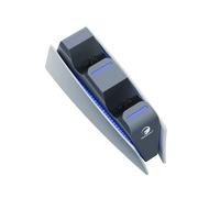 Station De Charge De Contrôleur Ps5 Avec Double Station De Charge Rapide Pour Contrôleur Sans Fil Ps5 Dualsense Avec Indicateurs De Charge Led - Type Gris