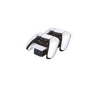 Station de charge double dock VS5001 - Recharge 2 manettes, LED, USB - compatible pour manettes PS5 DualSense