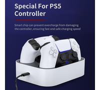Station De Charge Double Pour Manette De Jeu Ps5, Socle De Charge Pour Console Playstation 5