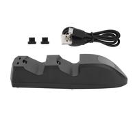 Station de charge double pour manettes PS4 avec témoin lumineux LED, support de charge rapide et alimentation multiple compatible avec la PS4 Pro