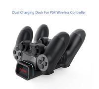Station De Charge Double Usb Pour Manette De Jeu Playstation 4, Station De Charge Double Pour Console Ps4 Et Ps 4
