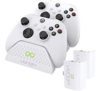 Station de charge double - VENOM - pour manettes Xbox - Xbox Series X|S & One - Blanc