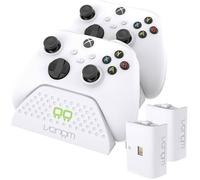 Station de charge double - VENOM - pour manettes Xbox - Xbox Series X S & One - Blanc