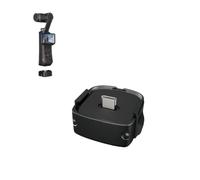 Station de charge en métal compatible avec Insta360 Luna Ultra - Base adaptateur USB-C universelle avec filetage de 0,6 cm pour trépied et montage extérieur