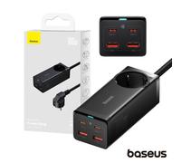 Station de charge GaN3 Schuko 2 ports USB-A 2 ports USB-C 100 W