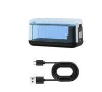 Station de charge Insta360X4Air - Boîtier de charge rapide à double port avec affichage numérique du pourcentage de batterie, station de voyage