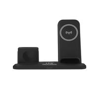 Station de charge iPhone / Apple Watch / Airpods Charge Rapide LinQ Noir