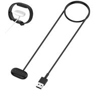 Station de charge magnétique, compatible avec le traqueur d'activité Fitbit Air, câble de charge pour bracelet intelligent, base de charge pour alimentation de remplacement quotidienne (noir, USB-A)
