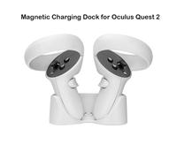 Station De Charge Magnétique, Double Contrôleur Avec Batterie Rechargeable Vr De Remplacement Pour Oculus Quest 2