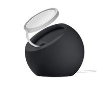 Station de charge magnétique en silicone compatible avec chargeur - Support de bureau antidérapant et support de téléphone portable - Design qui protège les câbles pour un bureau bien rangé - Silicone