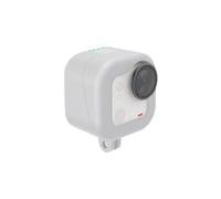 Station de charge magnétique portable pour Insta360 GO Ultra - Chargeur rapide 1000 mAh - Mallette de rangement - Adaptateur de base de charge avec accessoires de câble de charge USB-C - Blanc