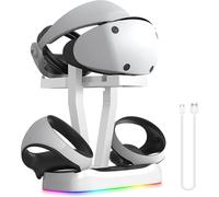 Station de charge magnétique pour PlayStation VR2, compatible avec PlayStation VR2, avec support de