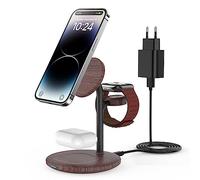 Station de charge MagSafe 3 en 1 sans fil pour Apple Watch et iPhone 14, 13, 12 et Ultra/8