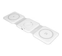 Station de Charge MagSafe pour iPhone Watch et AirPods, Moxie Blanc Blanc G