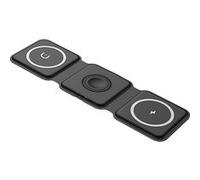 Station de Charge MagSafe pour iPhone Watch et AirPods Moxie Noir Noir G