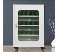 Station de charge multi-appareils avec armoire de rangement pour bureau, bibliothèque, salle de lub de fitness, 60 emplacements