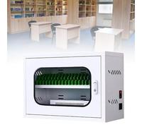 Station de charge multi-appareils pour téléphones portables 50 emplacements avec roues universelles Idéal pour les universités tablettes et téléphones Solution de charge 20 emplacements disponibles