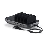 Station de Charge Multi-device Dock5 avec Chargement sans Fil Satechi Gris