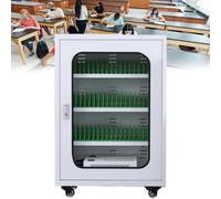 Station de charge multi-emplacements pour appareils mobiles avec roues et serrure, armoire de rangement sécurisée pour téléphones, idéale pour les écoles, les salles de classe et les bureaux