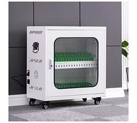 Station de charge murale avec armoire verrouillable pour tablettes - Solution de charge organisée pour les écoles, les bureaux et les établissements de santé