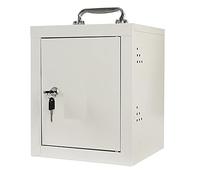 Station de charge murale en aluminium à 12 emplacements pour téléphones et appareils, idéale pour les bureaux, les écoles, les espaces publics - Design durable avec poignée pratique