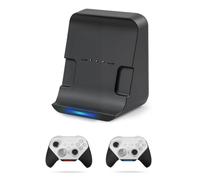 Station de charge murale peu encombrante pour manette Xbox Elite Series 2, support de bureau fin avec indicateur de charge RVB, câble de type C de 1 m, rester prêt à jouer