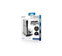 Nacon Playall Station de Charge Double pour Manette PS5 - Noir/Blanc | Station de Recharge Rapide avec Indicateurs LED pour Manettes PlayStation 5 DualSense et DualSense Edge