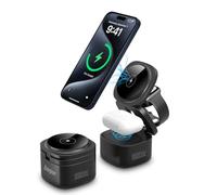 Station de charge pliable Apple 65 W GaN USB C PD QC Chargeur rapide Station d'accueil pour plusieurs appareils 6 en 1 Chargeur magnétique sans fil pour iPhone 15 14 13 12 Pro Max Apple Watch iWatch