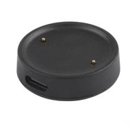 Station de charge pour Amazfit Active 2 avec câble USB de 100 cm, station de charge compacte pour montre intelligente, matériau ABS, noir (base séparée)