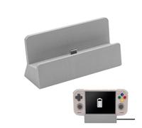 Station de charge pour console de jeu rétro Pocket Nova, gris | Station de charge pour console de jeu, support de rangement, accessoires de station d'accueil de console de jeu