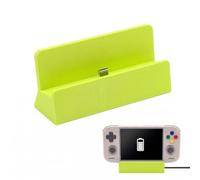 Station de charge pour console de jeu rétro Pocket Nova, vert | Station de charge pour console de jeu, support de rangement, accessoires de station d'accueil de console de jeu