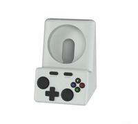 Station de charge pour Huawei Watch GS-Pro, support en silicone antidérapant avec rangement pour cordon, accessoire de table de chevet peu encombrant (gris pierre)