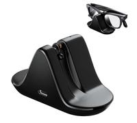 Station de charge pour lunettes intelligentes Ray Ban, station de charge portable avec indicateur LED, support de chargeur ABS pour la maison, le bureau, la voiture et les voyages (lunettes non