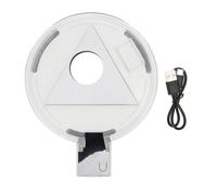Station de charge pour manette PS5 RGB avec éclairage LED, protection contre la surchauffe, double charge rapide, support vertical et accessoires.