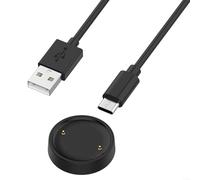 Station de charge pour montre connectée Amazfit Active 2/Bip 6, câble de charge de 1 m, câble de rechange portable de type C pour montre intelligente