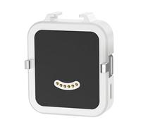 Station de Charge pour Station de Charge Insta360 GO Ultra avec Sabot Froid et Supports Filetés de 1/4" pour Trépied de Micro à Lumière LED Chargeur Portable (White with Battery)