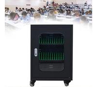Station de charge pour téléphone portable avec roues et verrou pour un rangement sécurisé dans les écoles, les salles de classe et les bureaux