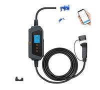 Station de Charge pour Véhicules Électriques, Câble Wallbox Type2, Contrôle APP WIFI, 7KW APP